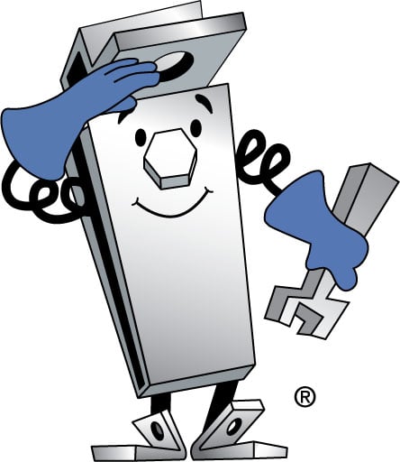 Mr. Strut Unistrut Logo Illustratred by Walt Disney