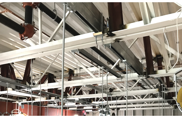  Connecting Unistrut to Bar Joist Using Beam Clamps