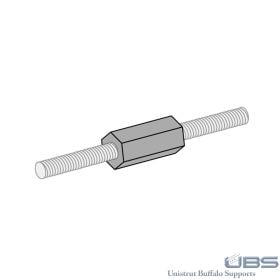Fiberglass Unistrut, Threaded Rod Coupler Nut - 200-3840 (Options: 3/8"-16)