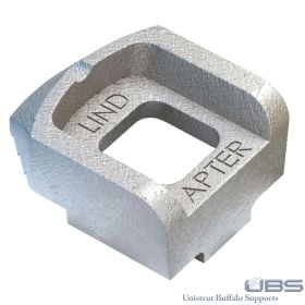 Lindapter LA062S:  5/8" "A" Recessed Clamp, Short
