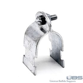 Unistrut P1121 AL: 4" Pipe Clamp for Rigid Steel Conduit, Aluminum