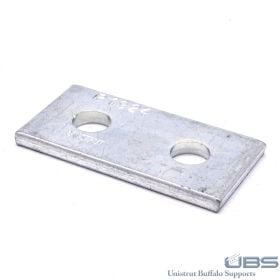 2 Hole Flat Plate Fitting, Stainless