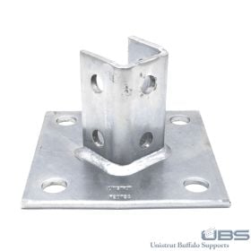 Unistrut P2072A SS Post Base for 1-5/8" Channel, 3.5" Upright - P2072A-SS (Options: Stainless Steel Options: Type 304)