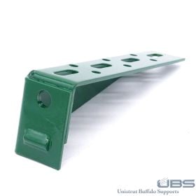Unistrut P2494R HG Slotted Bracket, Right - P2494R-HG (Options: Right, Hot-Dipped Galvanized, 12")