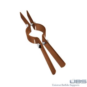 Unistrut P8500 CT Standard Riser Clamp - P8500-CT (Options: Copper-Colored Epoxy (Options: PC, 1/2" Tube)