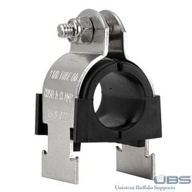 Cush a Clamp Cushioned Pipe Clamps, Stainless Steel - 089NS096 (Options: 5" Nominal Pipe)