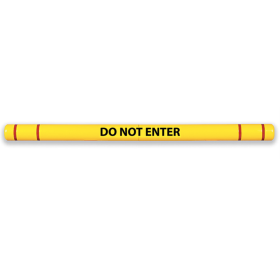 DO NOT ENTER Graphics Kit for Height Guard Clearance Bar, White