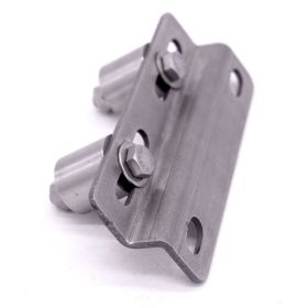 Slider Bracket for Food Grade Strut, Stainless Steel - SBD (Options: For use with U-Bolts UB-150 through UB-170)