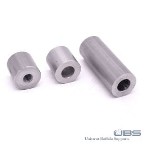 Wall Spacers for Food Grade Strut, Stainless Steel - WSL (Options: Long)