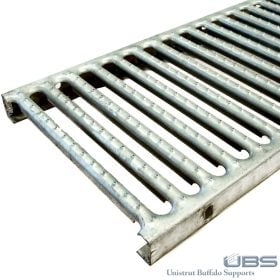 18 GA 1-1/2 x 6 x 24 FT Traction-Grip Grate Lock Grating, Pre-Galvanized, M/M - MG62518-24MM (Options: Male/Male, 6 Inches)