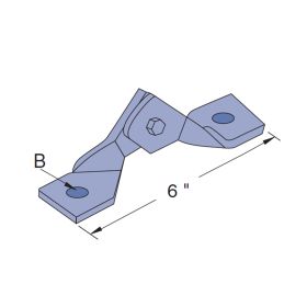 Seismic Bracing Anchor Fitting |UBS | Unistrut Buffalo Supports | a Division of Eberl Iron Works, Inc. | Buffalo, NY