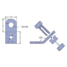 Seismic Bracing Pivot Fitting | UBS | Unistrut Buffalo Supports | a Division of Eberl Iron Works, Inc. | Buffalo, NY