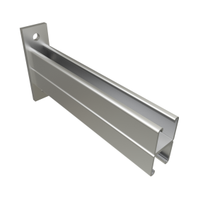 Unistrut P254C HG Custom Length Double Bracket, Hot Dip Galvanized