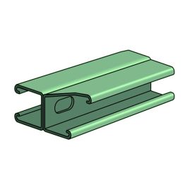 Unistrut P1001T 1-5/8'' x 3-1/4'' Double Slotted Channel