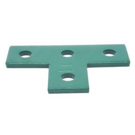 Unistrut P1031 GR Flat Bracket, Perma Green III