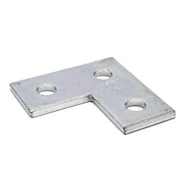 Unistrut P1026 2-Hole 90 Degree Bracket, Various Finishes