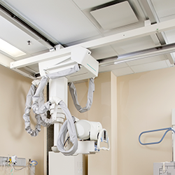 Radiology Room X-Ray Equipment Supports from Unistrut Grid