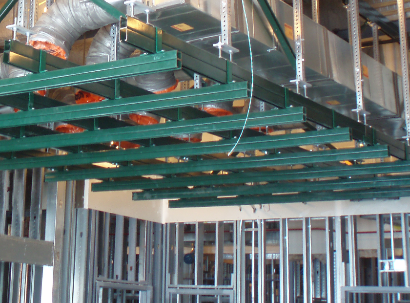 Ceiling Grid | Unistrut Grid for Medical Construction Industry - Medical Equipment Supports